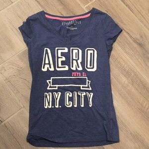 Aeropostale tee.